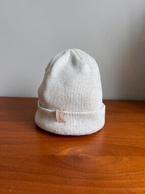 Province of Canada 100% Cotton Beanie | Made in Canada | Cream | Unisex